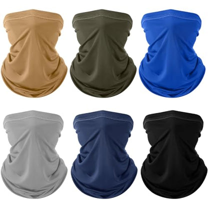 Geyoga Summer UV Protection Cooling Neck Gaiter | Sunscreen Breathable Face Scarf Bandana Mask Neck Gaiter for Outdoor Fishing Hiking Camping - color: Coyote Color