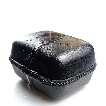 Fishing Reel Bag, Portable Shockproof Waterproof Fishing Reel Protective Case for Baitcasting Drum Spinning Raft Reels(Inner size: 5.51 * 5.51 * 2.76inches) - size: S