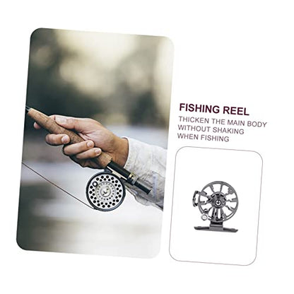 Kisangel 1pc Fish Reel Fish Line Spooler Handle Fly Reel Fishing Reel Spooler Fishing Kit Ice- Accessory Professional Tool Rod Accessory Old Fashioned Winding Machine
