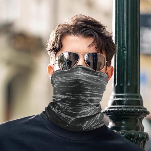 Neck Gaiter Fishing Face Gator Sun Protection & Wind-proof For Fishing Hiking Cycling Camping Yard Work Bandana Mask - color: Dark Blue