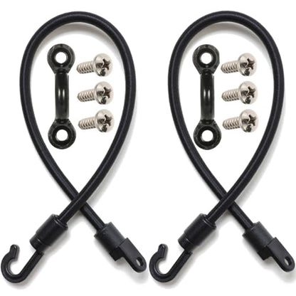 5Pcs Rod Tamer Strap Holder Deck Mount Connector Mount Rod Strap Rod Hold Down Strap for Boat Kayak Fishing - size: 18 Inch