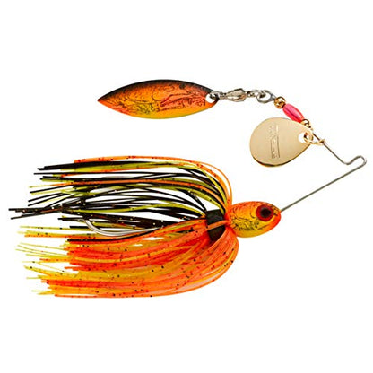 BOOYAH Pond Magic Small-Water Spinner-Bait Bass Fishing Lure - color: Sunrise Craw, style: Pond Magic Real Craw
