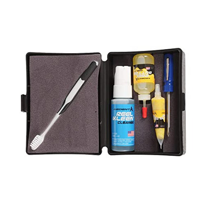 Ardent Reel Kleen Cleaning Kit for Freshwater Reel Maintenance, Multi, Sm 6-inch w