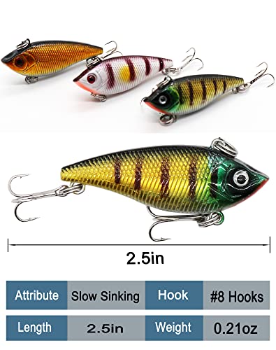 Fishing Lure Set Fishing Spoons Frog Lures Soft Hard Metal Lure Crank Popper Minnow Pencil Jig Hook for Trout Bass Salmon with Tackle Box - color: Mix-17pcs