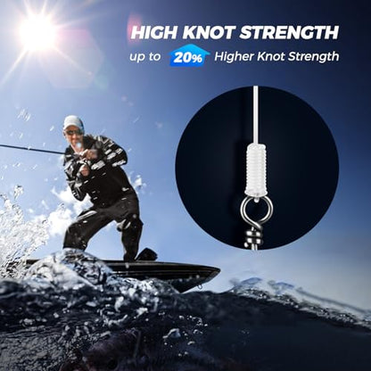 KastKing Kovert 100% Fluorocarbon Fishing Line - Clear Fishing Leader, High Sensitivity, Strong Knot Strength, Shock & Abrasion Resistant, Extreme Clarity, Ultra-Low Visibility, Fast Sinking - color: Kovert Elite (Soft & Smooth), size: 4LB-25Yds (Clear)