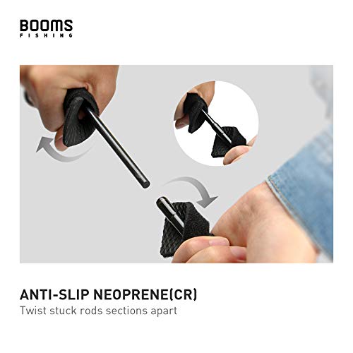 Booms Fishing RS3 Fishing Rod Wrap Pole Straps， Hook & Loop Fishing Rod Belts, Fishing Rod Ties for Casting Rods, Spinning Rods and Fly Rods - style: D: Multicolor_9.6"_6pack