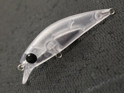 10 Blank Unpainted Minnow Crankbait Topwater Lipless Jerkbait Fishing Lures V5 - color: UPM273P10