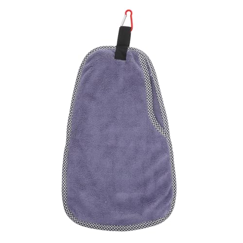 Fish Catching Towel Non-Slip Hand Protection Cover for Fish Handling Puncture Proof Double-Layer Fishing Towel 12.59 X 7.48 in for Hiking Camping Boating Outdoor Use - color: Grey