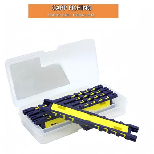 5PCS Fishing Hook Holder Fishing Leader Line Board for Storing Fishing Line Rigs Foam Board Organizer with Tackle Box