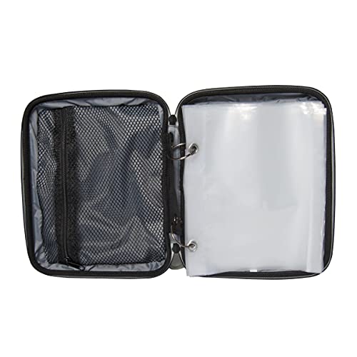 Calcutta Squall Molded Bait Binder | Mossy Oak Coastal Shoreline Pattern | 8 Removable Clear Plastic Sleeves | Compression Molded Durability | Soft Bait Organizer - color: Molded Bait Binder