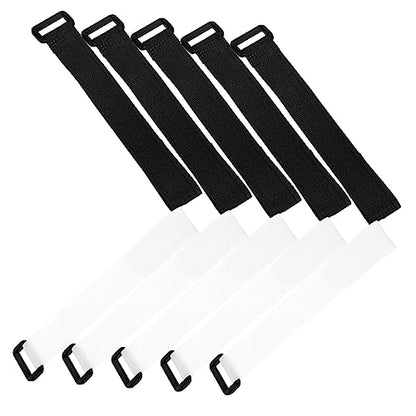 10pcs Adjustable Fishing Rod Wraps Straps for Organizing Fishing Gear Includes Bands for Transporting Poles Reducing and Enhancing Convenience