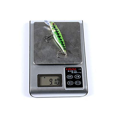 Minnow Fishing Lures Crankbaits Set Fishing Hard Baits Life-Like Swimbait Hard Fishing Topwater Lure Bass Bait for Trout Bass Perch Fishing - color: 6PCS
