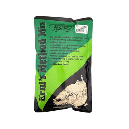 WCB Carp Baits Groundbait Chum Mix Feeder Mix Carp Bait - Erni's Method Mix - Ideal for Carp and Catfish Fishing - style: Flavor: Tiger Nut