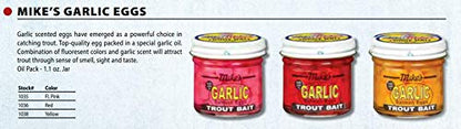 Atlas Mike's Fishing Trout Bait Salmon Eggs - color: Yellow, style: Garlic
