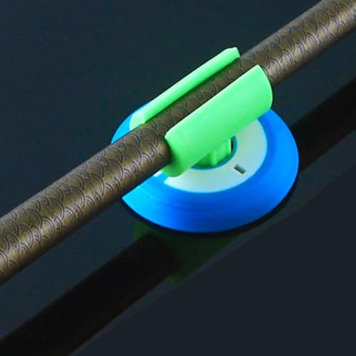 Silicone Fishing Rig Winders Line Leader Storage Holder Spool Organizer Tackle Box For Terminal Tackle Gear(60mm) - size: 60mm