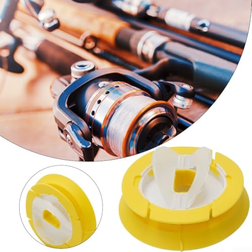 Silicone Fishing Rig Winders Line Leader Storage Holder Spool Organizer Tackle Box For Terminal Tackle Gear(60mm) - size: 60mm