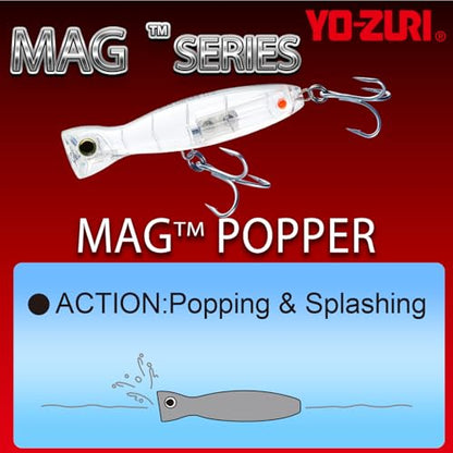 Duel Yo Zuri R 1371 Mag Popper ' F 160 Mm 6 1 4 - color: Sardine