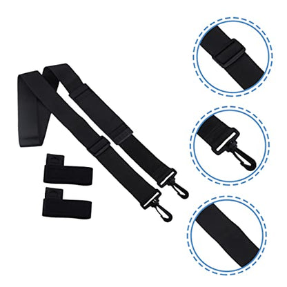 1set Adjustable Fishing Rod Shoulder Strap Ergonomic Fish Pole Carrier Weight Distribution for Outdoor Fishing Activities Convenient Fixing Band