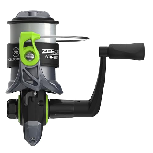 Zebco Stinger Spinning Fishing Reel, 1+1 Bearings Fishing Reel - size: Size 20 Reel