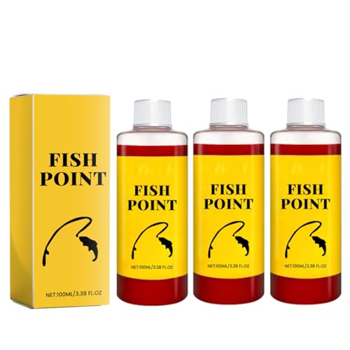 Red Worm Liquid Spray, Concentrated Fish Attractant Liquid, Fish Point l𝐢q𝐮i𝐝 Bait for Lakes and Rivers - Professional Fishing Scent - color: 3pcs
