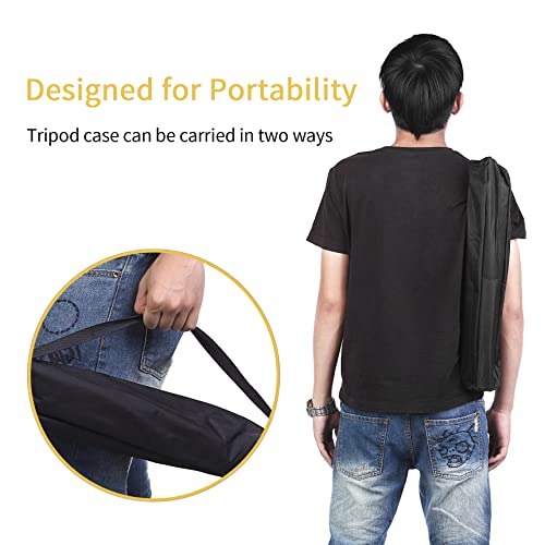 Meking 23.6in Carrying Case Bag with Strap for Light Stand Tripod Monopod Photography Photo Studio - size: 23.6in