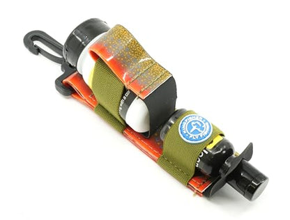 Loon Outdoors Combo Pack - Blue Ribbon/Lochsa with Kingfisher Combo Holder - color: Brook Trout