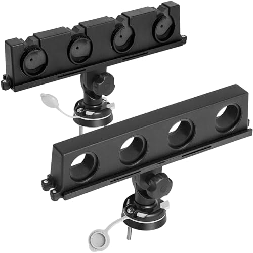 Fishing Rod Holder for Boat, 360° Rotatable Crappie Rod Holder for Boat, Boat Rod Storage Rack - style: C