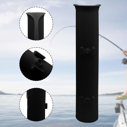 Litoexpe Fishing Rod Holder Bracket Wall Mounted - size: Black