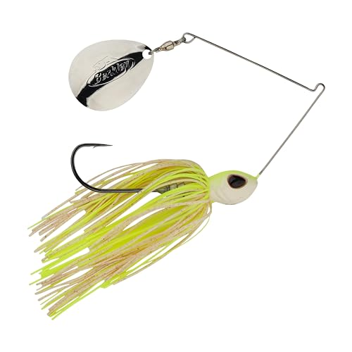 Berkley Power Blade Standard Fishing Spinnerbaits - color: White Chartreuse/Silver, size: 3/4 oz - Colorado