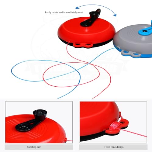 Lures Device Hard Baits Equipment with 30M Line Fishing Retrievers Savers Accessories Hard Equipment with Line - color: blue black