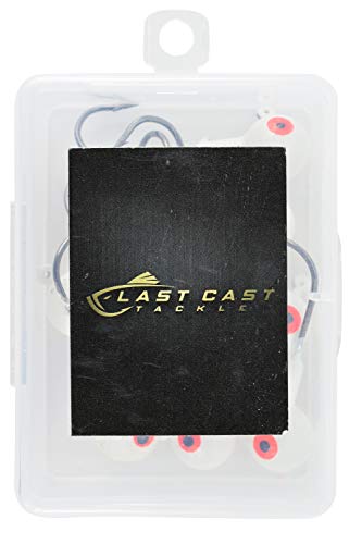 1/4-1oz White Ball Jig Heads - 10 Pack - 5 Sizes to Choose from - size: 1oz
