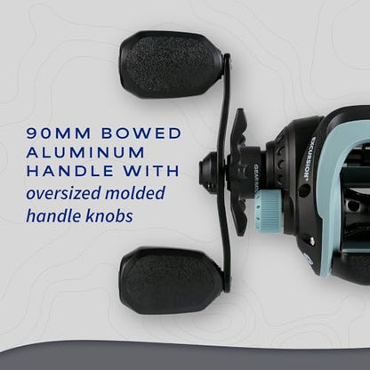 Shakespeare Excursion Low Profile Baitcast Fishing Reel - style: Left-hand
