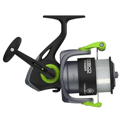 Zebco Stinger Spinning Fishing Reel, 1+1 Bearings Fishing Reel - size: Size 60 Reel