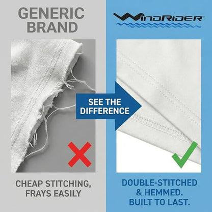 Neck Gaiter for Men & Women - UPF 50+ Sun Protection, Fishing, Cooling - color: White