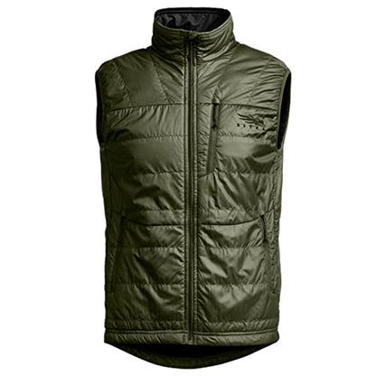 SITKA Kelvin Aerolite Vest - Lightweight Insulated Hunting Vest for Men - color: Dusty Olive, size: Large