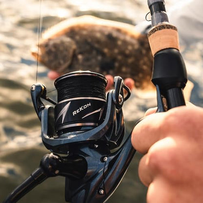KastKing ReKon Saltwater Spinning Fishing Reel – Up to 55LBs Max Drag Big Game Fishing Reel - Innovative NyliTech Body- Water Resistant - MaxiDur 5+1+1 Corrosion-Resistance Bearing System - size: 2500