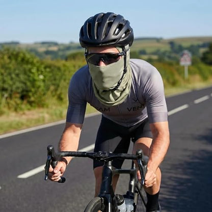 Balaclava Face Mask Sun UV Protection, Summer Cooling Breathable Full Face Mask for Motorcycle Skiing Cycling Fishing - color: Army Green