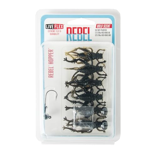 Rebel LIVEFLEX™ Hopper Soft Plastic - color: Damselfly