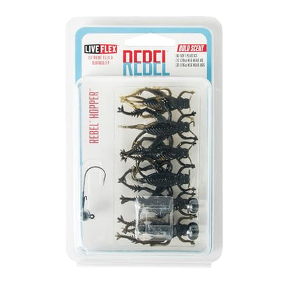 Rebel LIVEFLEX™ Hopper Soft Plastic - color: Damselfly