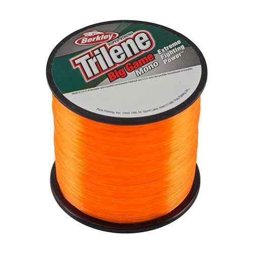 Berkley Trilene Big Game Monofilament Fishing Line - color: Blaze Orange, size: 650yd, style: 20lb Test