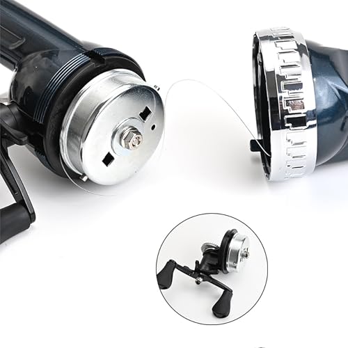 Folding Fishing Pole & Reel Combos Collapsible Telescopic Mini Fishing Rod, Ultra-Compact Foldable Gear for Travel, Hiking & Backpacking Enthusiasts