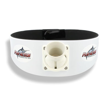 PlayAction B100 Snap-On Fishing Fighting Rod Belt - size: Extra Large (48" and Up Hip Size)