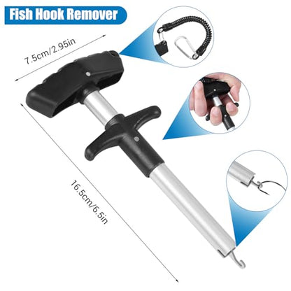 3 Layers Fishing Tackle Box, 213Pcs Fishing Lures Kit with Small Fishing Tool Kit Containing Weights Scale, Lip Clip, Hook Remover, Fishing Accessories, Fishing Gear for Beginners Kids, Men, Adults - color: black