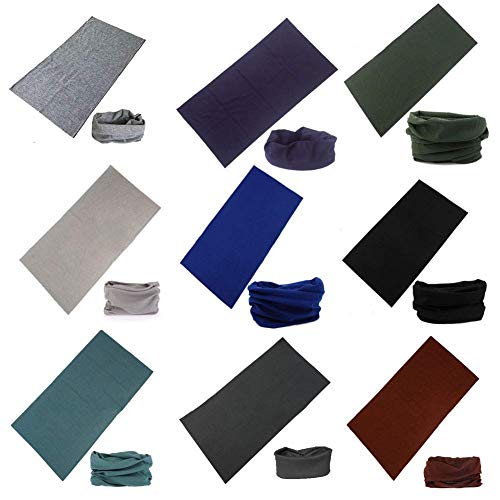 VCZUIUC Neck Gaiter Face Cover Mask Balaclava for Men and Women - color: Le-9, size: One Size