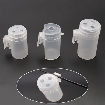 Adjustable Carp Fishing Pole Pot Feeder Cup Transparent Bait Holder Non Spill Pellet Dispenser For Rod Float Fishing Tackle Accessory(S)