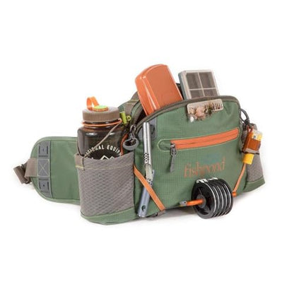 fishpond Elkhorn Lumbar Fishing Pack | Fly Fishing Waist Pack – Tortuga - color: Tortuga