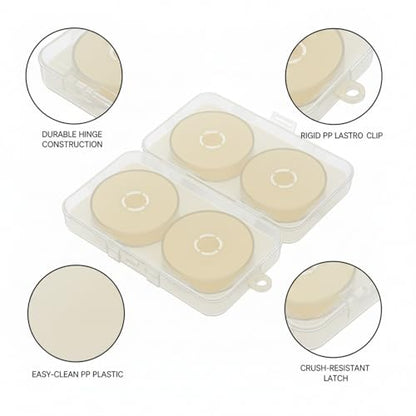 Rigid Fishing Line Spool Organizer Box, Crush-Resistant PP Plastic Storage Container for Fishing Lines, Compact Tackle Bag Accessory