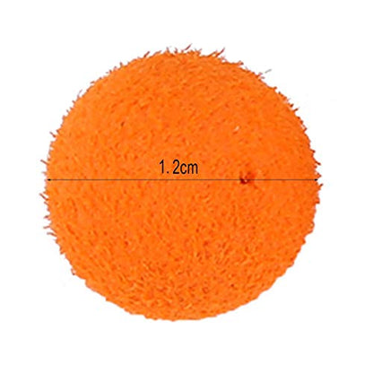 Carp Fishing Lure, 30Pcs/Box 10/12mm Smell Carp Fishing Bait Boilies Soft Bait Boilies Fishing Bait Artificial Floating Ball Beads Feeder - color: As picture shown
