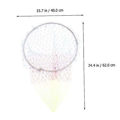 GALPADA Fishing Accessories Steel Fishing Net Castnet for Soft Mesh Net for Catching Fish and Shrimp