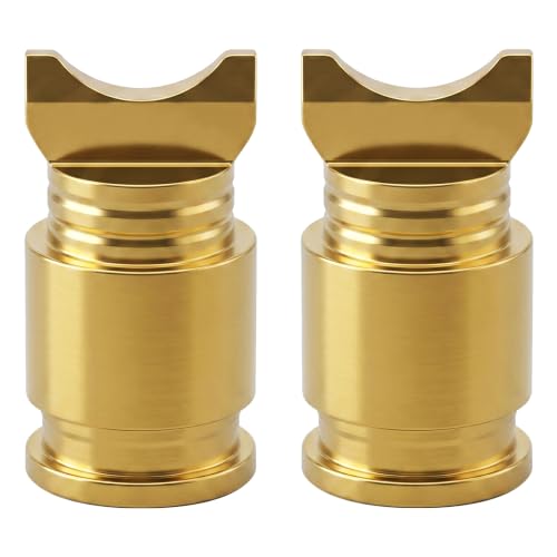 Titanium Coated Stainless Steel Line Guide Pawl for Daiwa Tatula Alphas, Shimano SLX Curado, Abu Garcia Ambassadeur Revo Max Series, Lew's Baitcasting Reels (Confirm Factory Pawl Size) - size: 9.1 x 4.8 mm (2 Pcs)